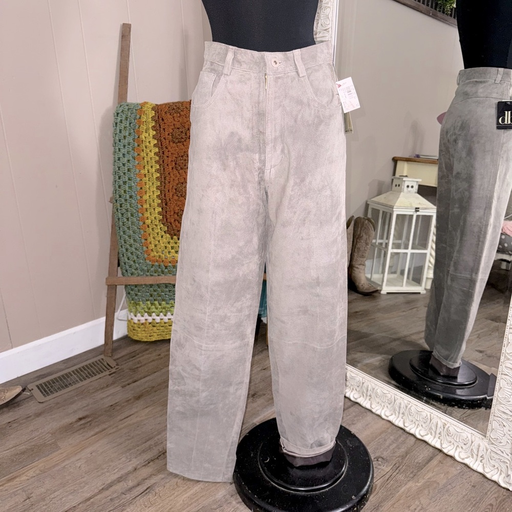 Vintage David Brooks • Leather Pants
